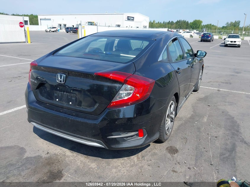 Vin: 2hgfc2f53kh010733, lot: 3057955, honda civic lx 20194