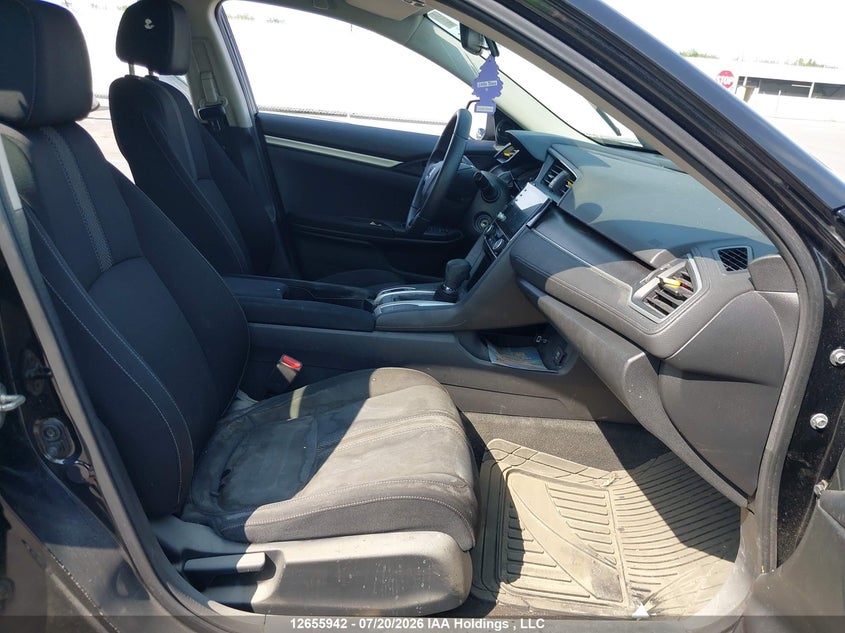 2019 HONDA CIVIC SEDAN 2.0L I-4 DOHC, VVT, 158HP