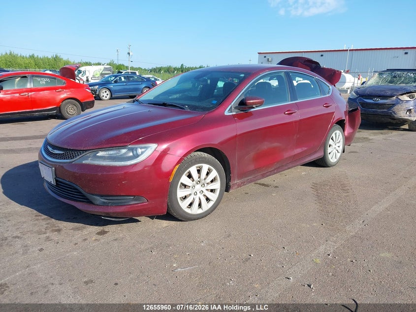 Vin: 1c3cccfb5fn593272, lot: 3057973, chrysler 200 lx 20152