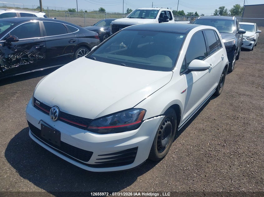 Vin: 3vw4t7auxfm000304, lot: 3057985, volkswagen gti 20152
