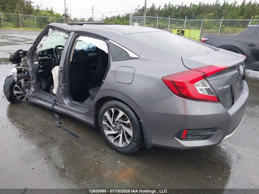 Vin: 2hgfc2f72kh035639, lot: 3058008, honda civic ex 20193