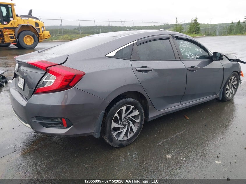 Vin: 2hgfc2f72kh035639, lot: 3058008, honda civic ex 20194