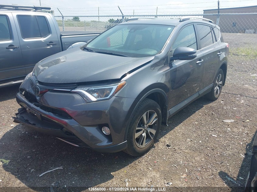 Vin: 2t3rfrev7hw583074, lot: 3058013, toyota rav4 20172
