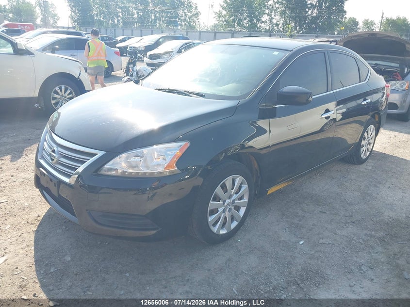 Vin: 3n1ab7ap0el690283, lot: 3058019, nissan sentra s/sv/sr/sl 20142