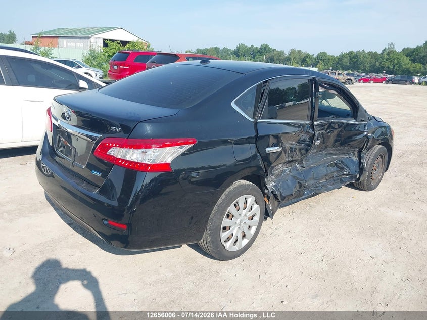 Vin: 3n1ab7ap0el690283, lot: 3058019, nissan sentra s/sv/sr/sl 20144