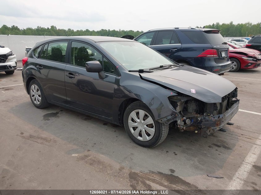 2014 Subaru Impreza, Front, IAAI, VIN JF1GPAA6XEH296047