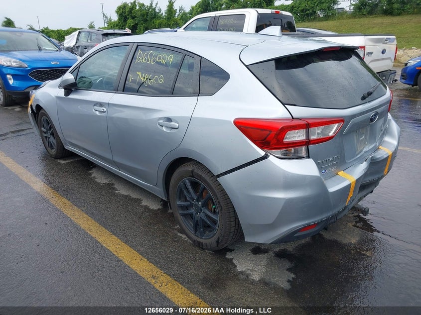 Vin: 4s3gtac66k1748602, lot: 3058043, subaru impreza premium 20193