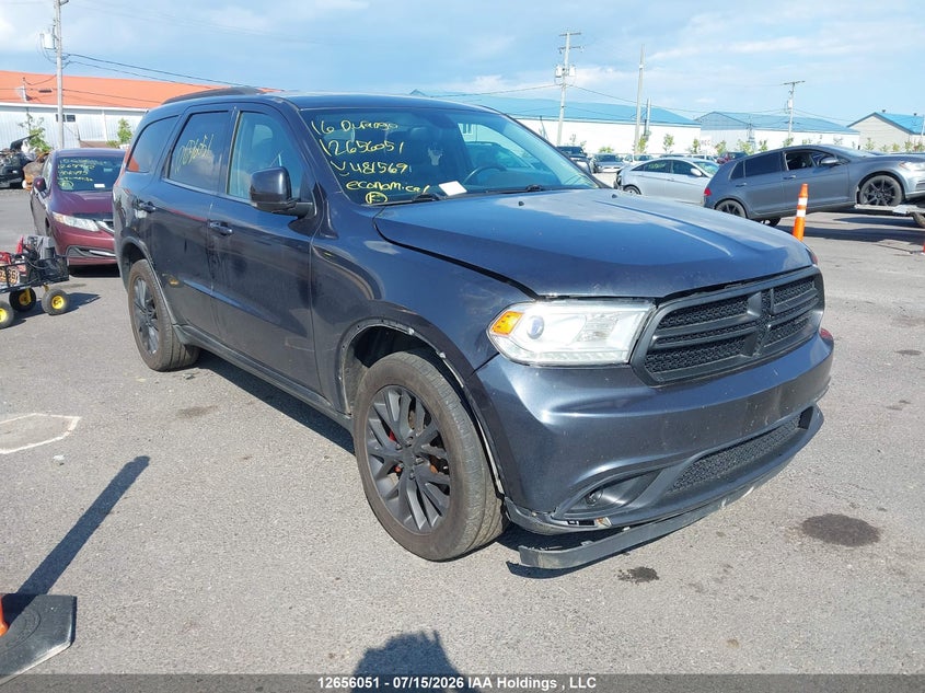 Vin: 1c4rdjdg1gc481569, lot: 3058065, dodge durango limited 2016 img_1