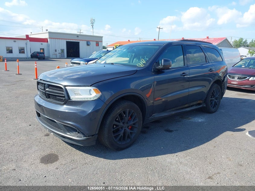 Vin: 1c4rdjdg1gc481569, lot: 3058065, dodge durango limited 20162