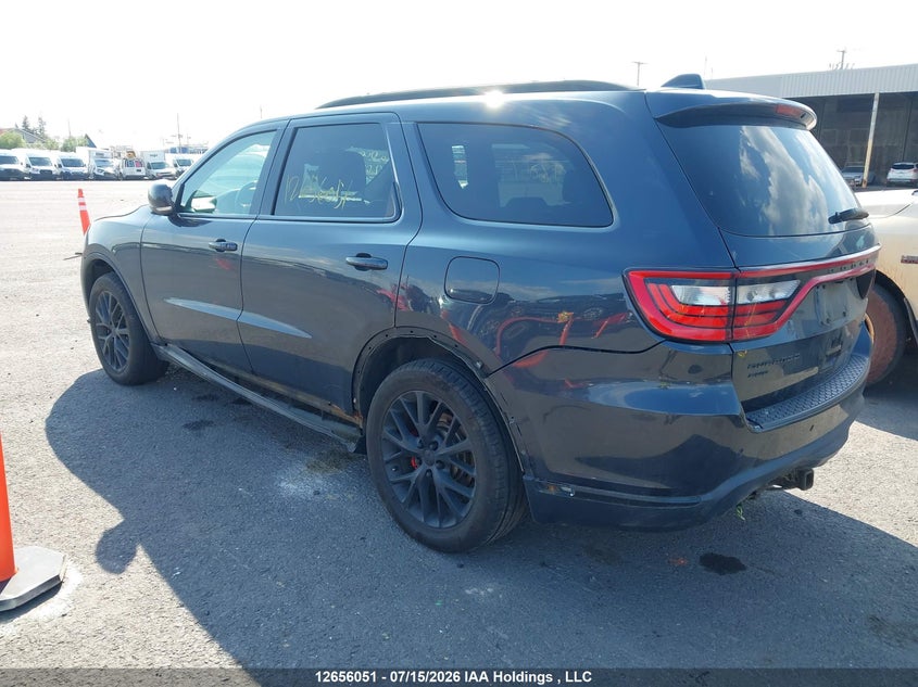Vin: 1c4rdjdg1gc481569, lot: 3058065, dodge durango limited 20163