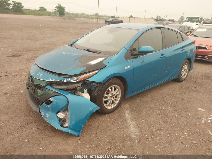 Vin: jtdkarfpxj3099540, lot: 3058083, toyota prius prime upgrade 20182