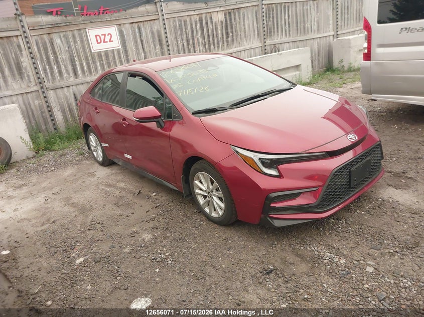 Vin: 5yfb4mbe1sp225033, lot: 3058085, toyota corolla se/xse 2025 img_1