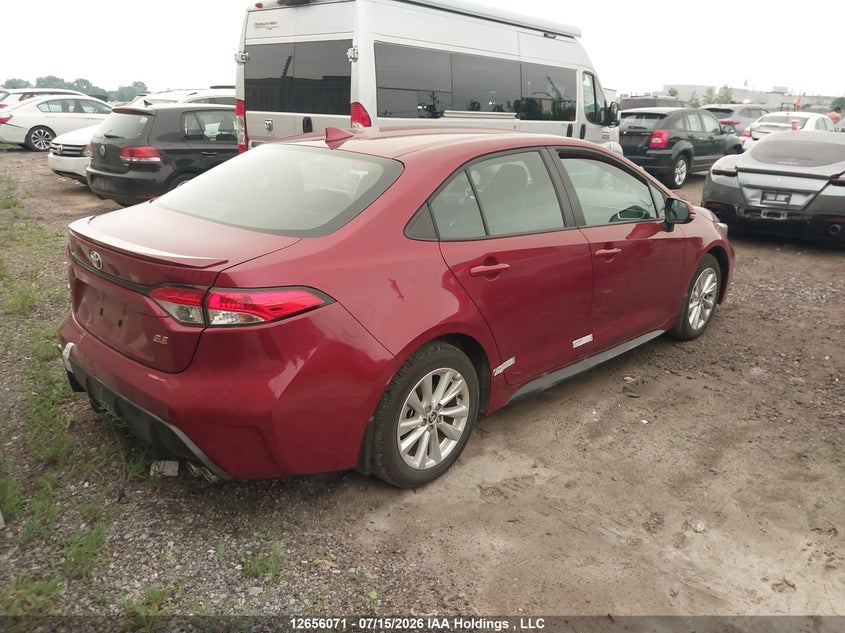 Vin: 5yfb4mbe1sp225033, lot: 3058085, toyota corolla se/xse 20254