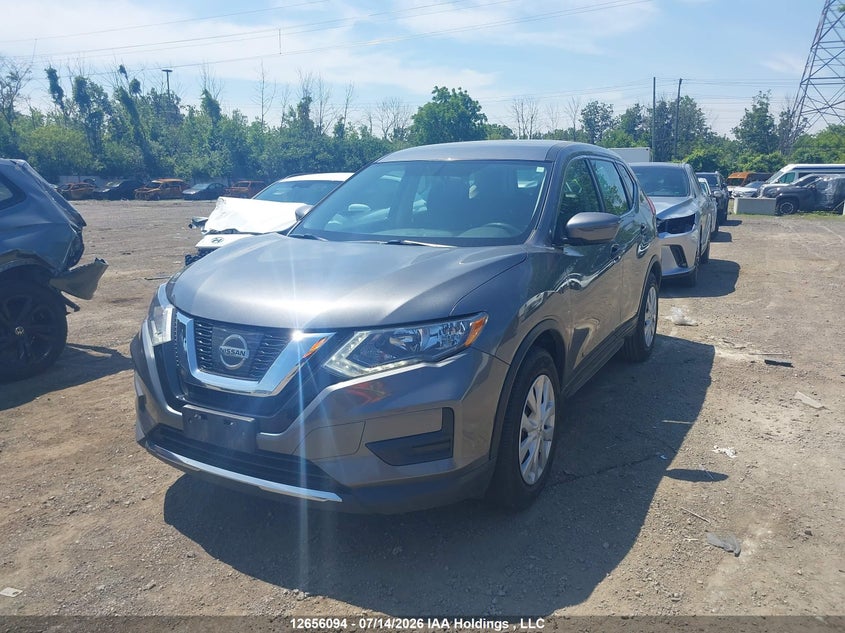 2017 Nissan Rogue, Rear, IAAI, VIN 5N1AT2MT0HC842953 — photo 2