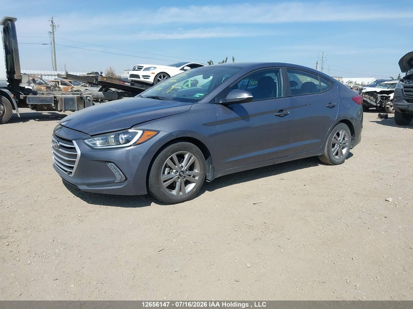 2018 Hyundai Elantra Gl VIN: KMHD84LF4JU517647 Lot: 12656147