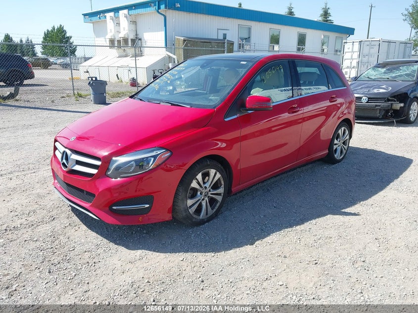 Vin: wddmh4gb0jj445624, lot: 3058163, mercedes-benz b 250 4matic 20182