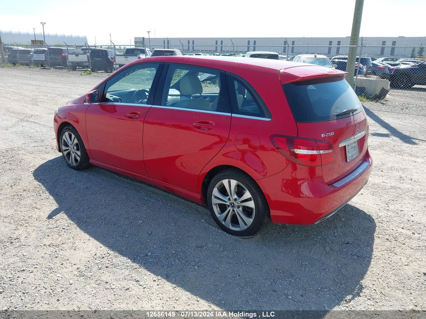 Vin: wddmh4gb0jj445624, lot: 3058163, mercedes-benz b 250 4matic 20183