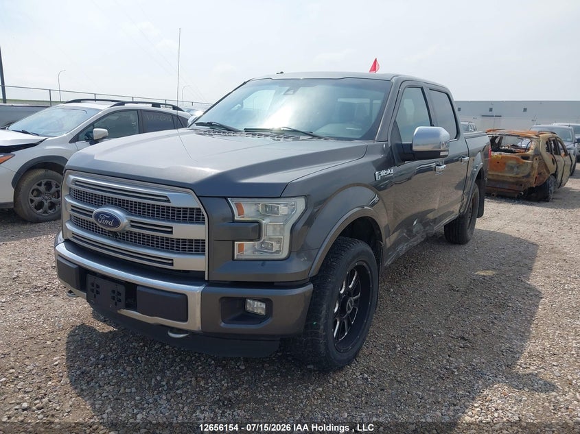 2015 Ford F-150, Left Side, IAAI, VIN 1FTEW1EF3FFC00805 — photo 2