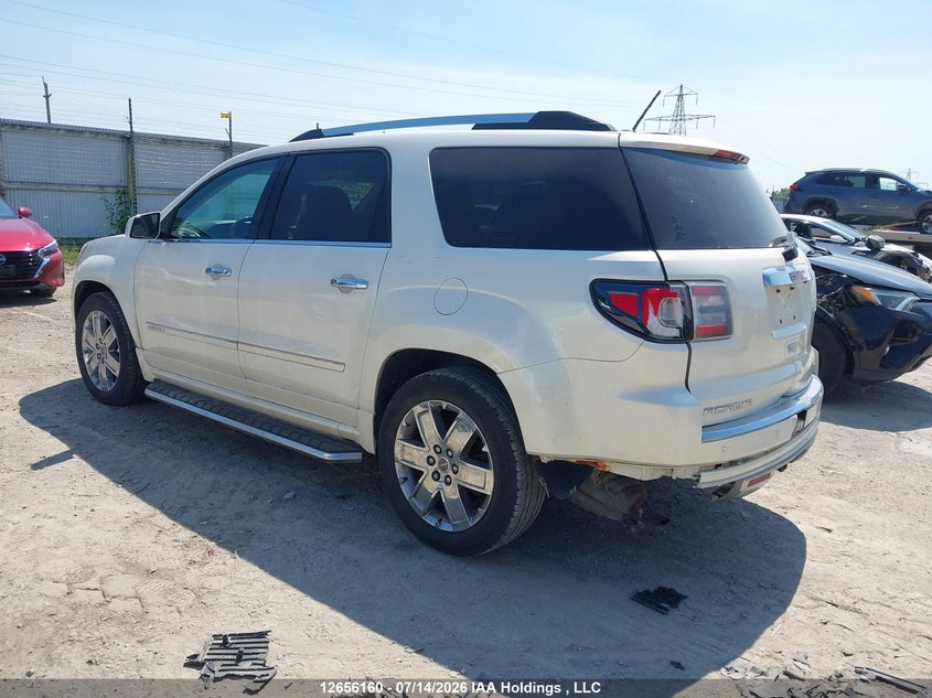 Vin: 1gkkvtkd1ej254589, lot: 3058175, gmc acadia denali 20143