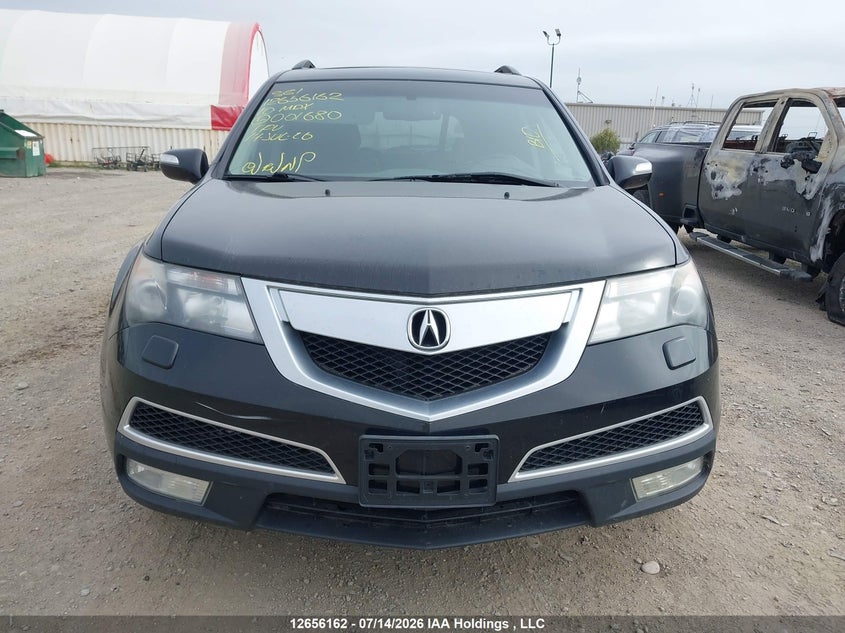 2010 Acura Mdx VIN: 2HNYD2H27AH001680 Lot: 12656162
