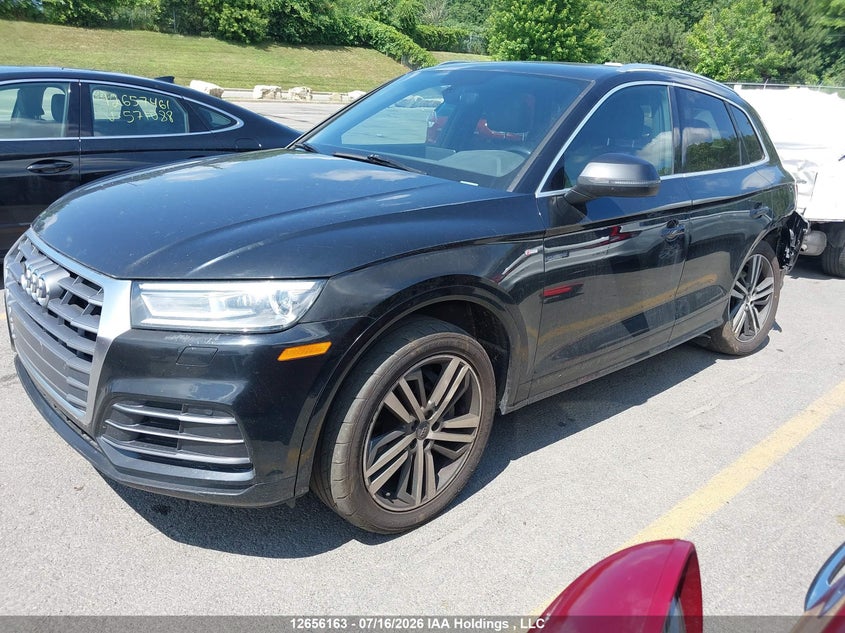 2018 Audi Q5, Suspension, IAAI, VIN WA1ENAFY6J2018254 — photo 2