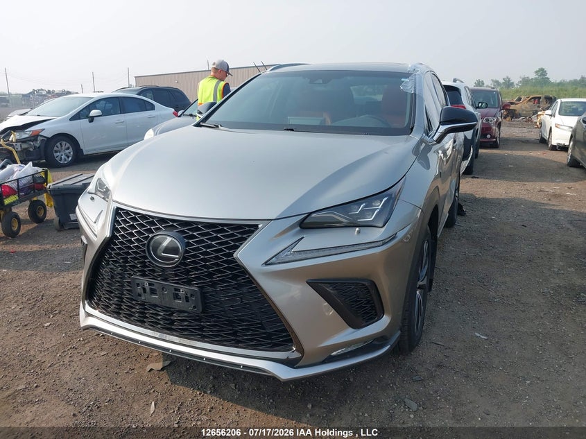 2018 Lexus NX, Rear, IAAI, VIN JTJBARBZ1J2161711 — photo 2