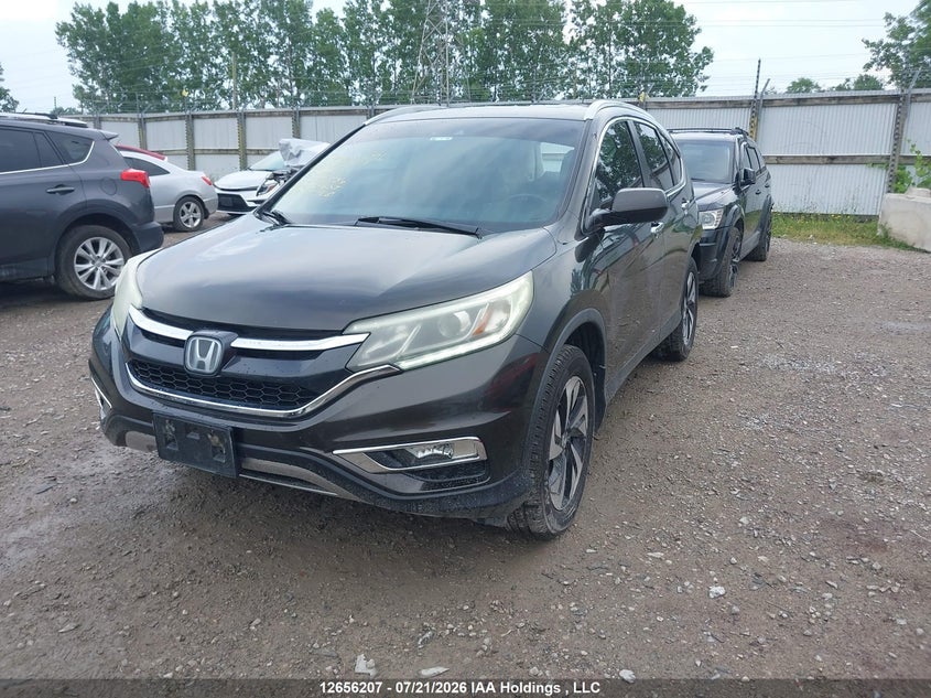 Vin: 5j6rm4h95fl804804, lot: 3058222, honda cr-v touring 20152