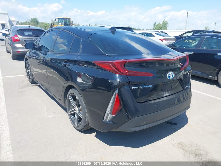 Vin: jtdkarfp1l3120505, lot: 3058224, toyota prius prime le/xle/limited 20203