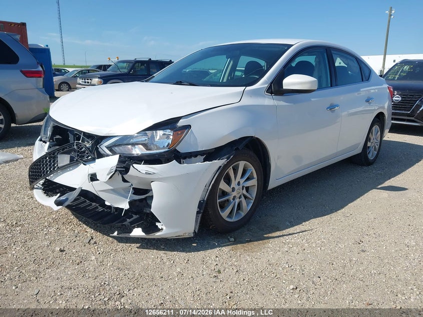 2019 Nissan Sentra, Front, IAAI, VIN 3N1AB7AP6KY212688 — photo 2