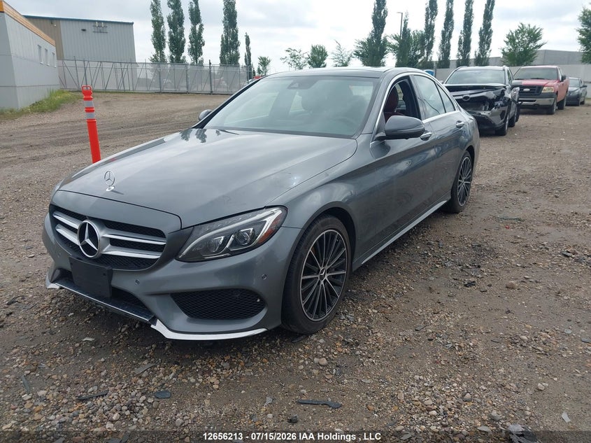 Vin: 55swf4kbxhu185037, lot: 3058228, mercedes-benz c 300 4matic 20172