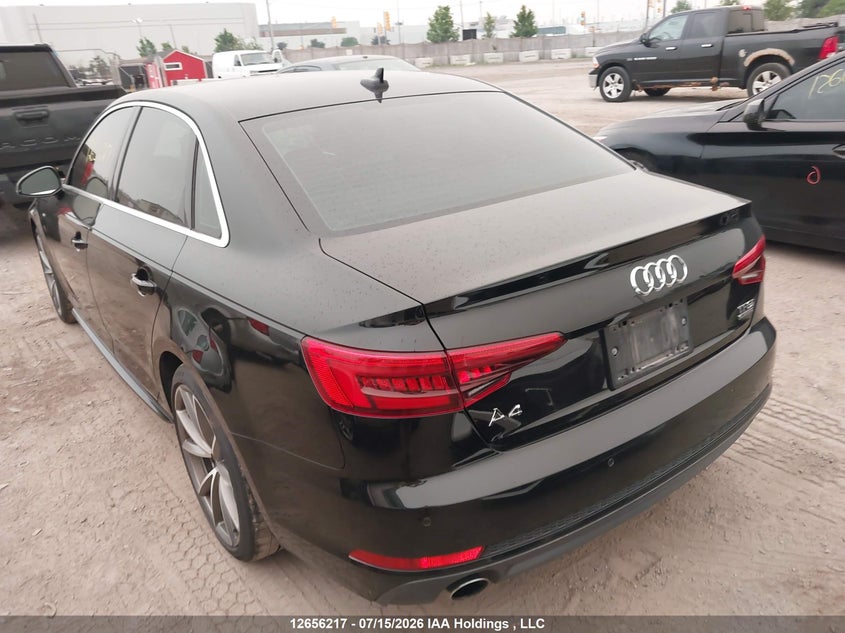 Vin: wauenaf43hn019158, lot: 3058232, audi a4 2.0t progressiv 20173