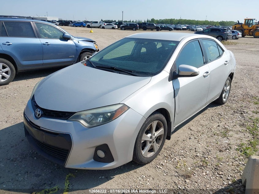 2016 Toyota Corolla, Удар сзади, IAAI, VIN 2T1BURHE3GC551668 — фото 2