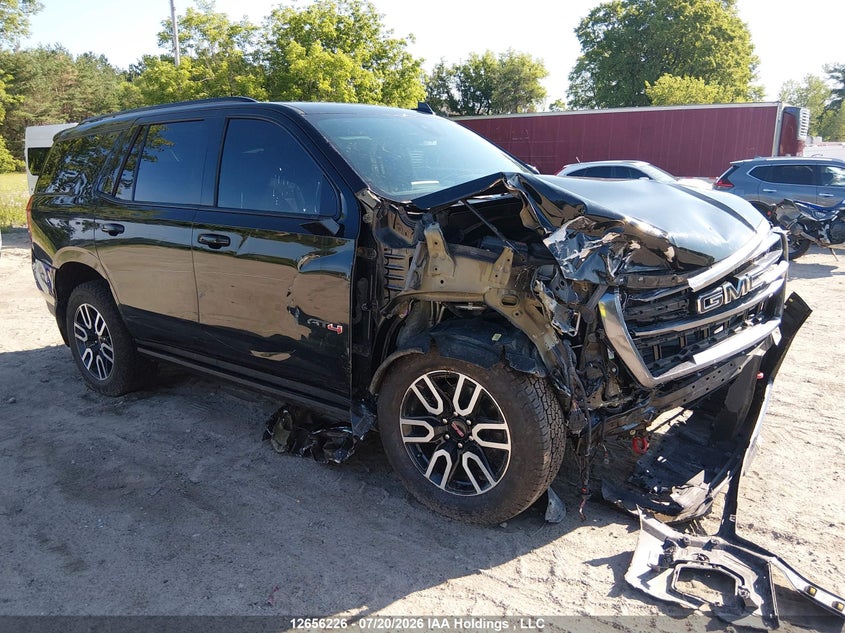 2021 GMC Yukon At4, Удар спереди, IAAI, VIN 1GKS2CKDXMR427597