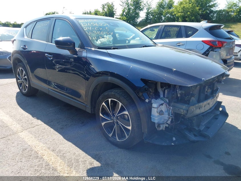 2024 Mazda Cx-5 Gs/Kuro VIN: JM3KFBCM6R0386154 Lot: 12656229