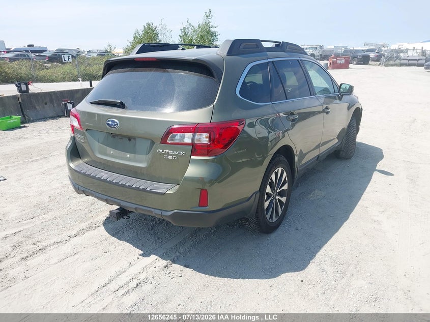 Vin: 4s4bsfnc7g3359830, lot: 3058260, subaru outback 3.6r limited 20164