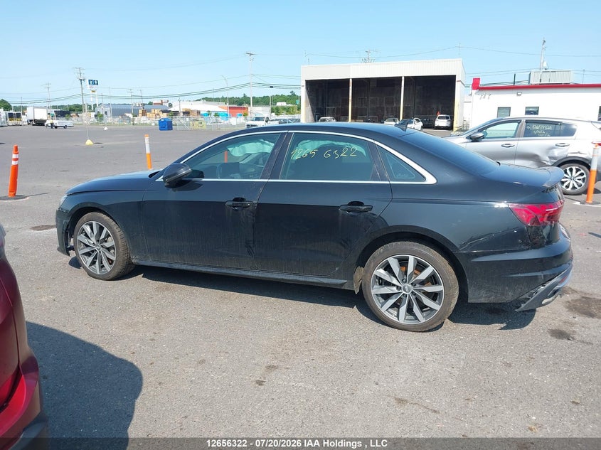 2020 Audi A4 2.0T Komfort VIN: WAUANAF46LN011420 Lot: 12656322