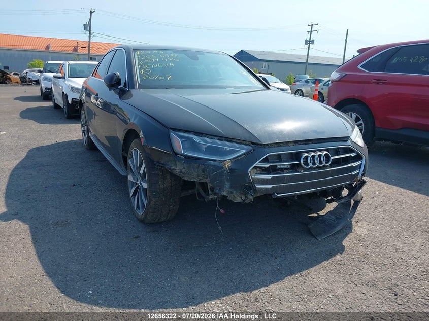 2020 Audi A4 2.0T Komfort VIN: WAUANAF46LN011420 Lot: 12656322