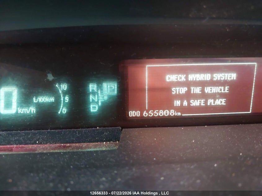 2011 TOYOTA PRIUS HATCHBACK 1.8L I4 FI DOHC 16V NF4