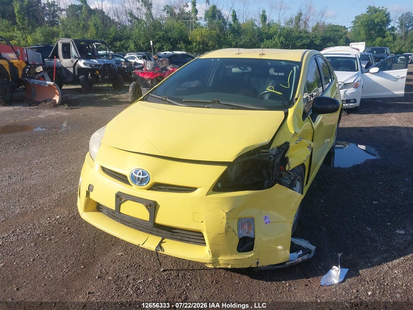 Vin: jtdkn3du7b1431263, lot: 3058349, toyota prius 20112