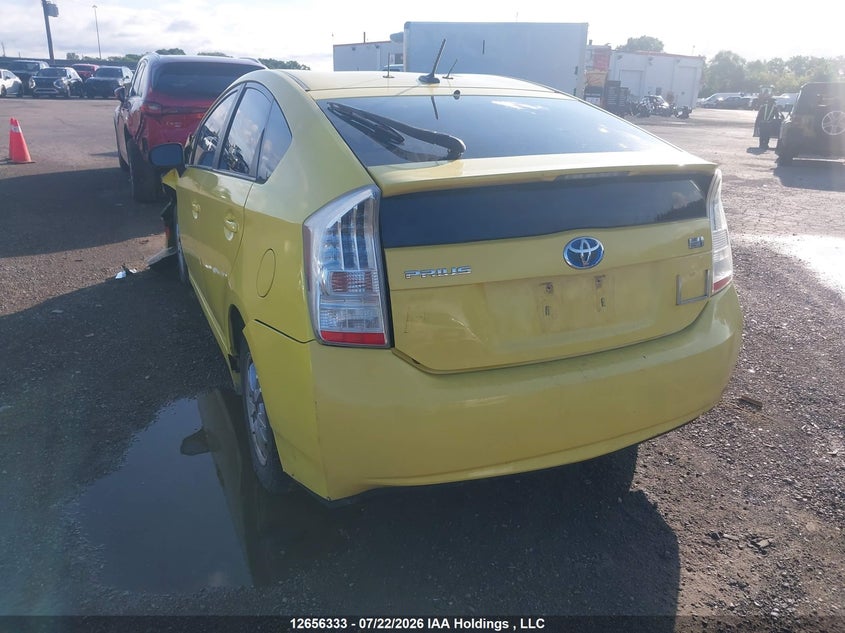 Vin: jtdkn3du7b1431263, lot: 3058349, toyota prius 20113