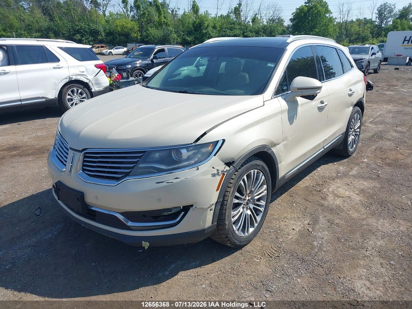 2016 Lincoln MKX, Удар спереди, IAAI, VIN 2LMTJ8LR6GBL39065 — фото 2