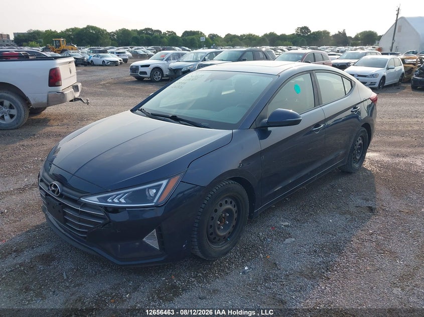 2020 Hyundai Elantra Sel/Value/Limited, Изъятое, IAAI, VIN KMHD84LF3LU075544 — фото 2