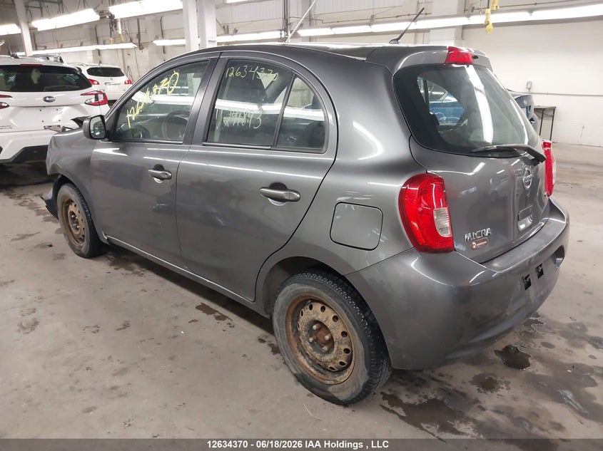 Vin: 3n1ck3cp5gl241893, lot: 3058491, nissan micra s/sr/sv 20163