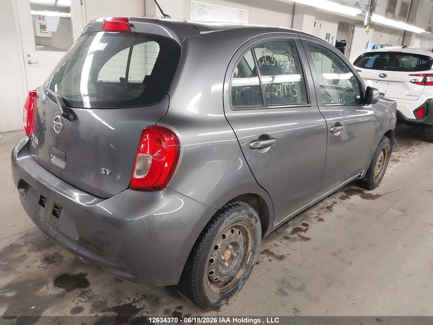 Vin: 3n1ck3cp5gl241893, lot: 3058491, nissan micra s/sr/sv 20164
