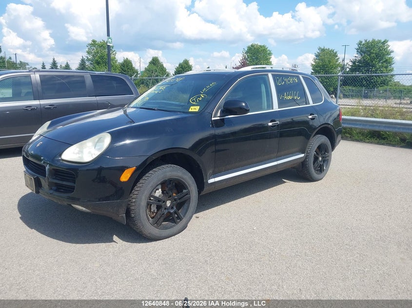 2005 Porsche Cayenne, Затопление, IAAI, VIN WP1AB29P15LA66166 — фото 2