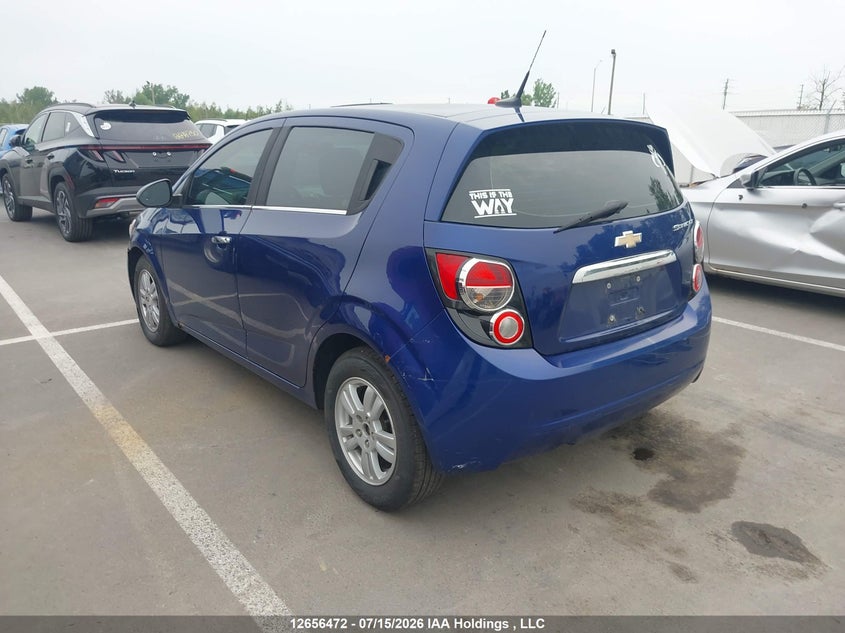 Vin: 1g1jc6ehxd4226308, lot: 3058503, chevrolet sonic lt 20133