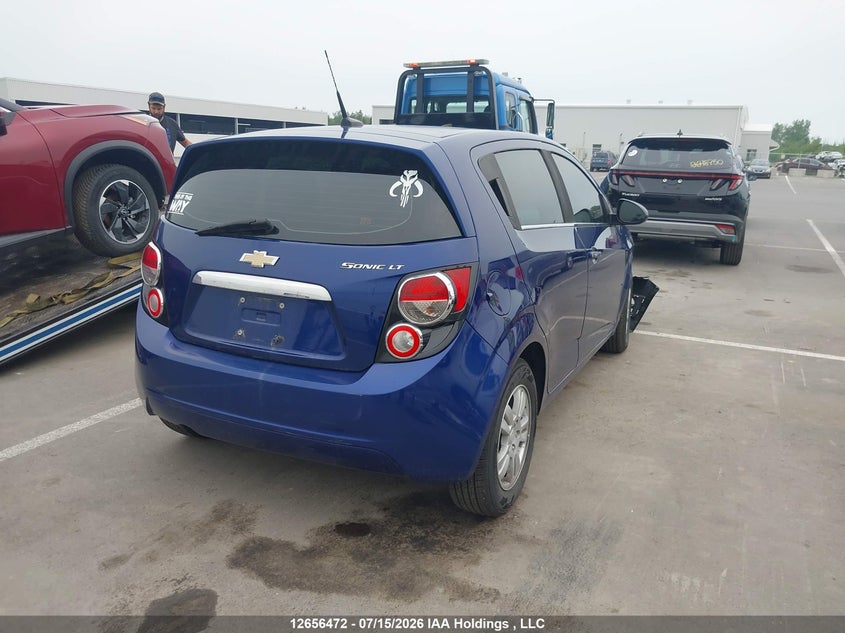 Vin: 1g1jc6ehxd4226308, lot: 3058503, chevrolet sonic lt 20134