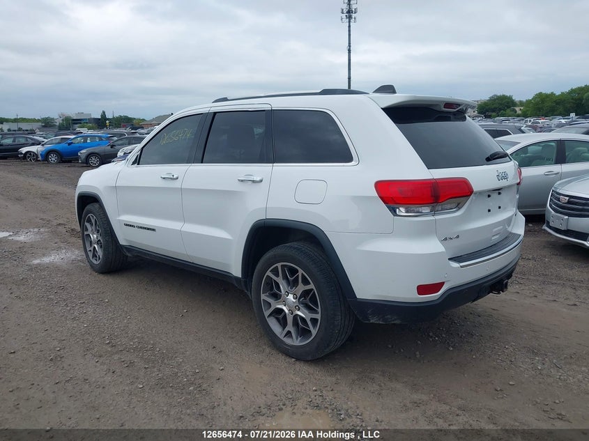 Vin: 1c4rjfbg0kc665144, lot: 3058511, jeep grand cherokee limited 20193
