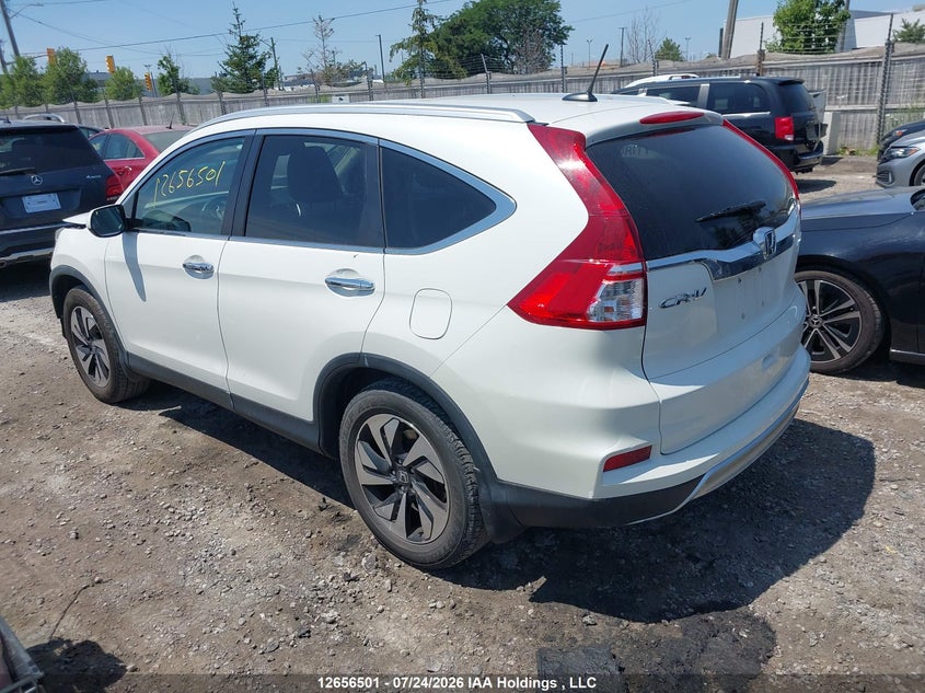 Vin: 5j6rm4h95fl803877, lot: 3058539, honda cr-v touring 20153