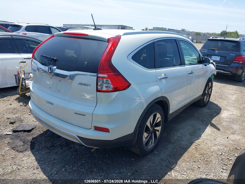 Vin: 5j6rm4h95fl803877, lot: 3058539, honda cr-v touring 20154